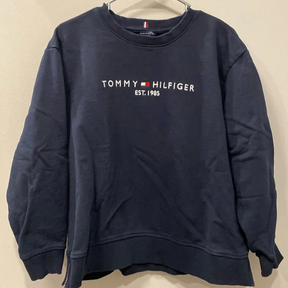 Tommy Hilfiger navy sweatshirt - Picture 1 of 5